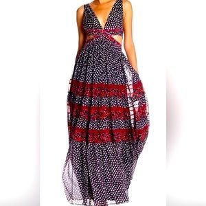 Diane Von Furstenberg Altessa Cut Out Dress